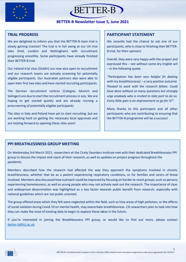 Better-B Newsletter Issue 5